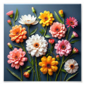 Bloemen Foto Afdruk (Voorkant)