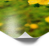 Bloemen Foto Afdruk (Hoek)