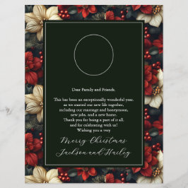  Bloemen Foto Kerst Letter Paper