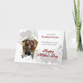  Bloemen Foto Moederdag Kaart (Voorkant)