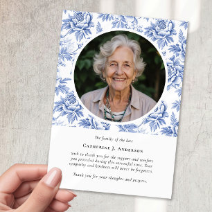  Bloemen Foto Sympathy Begrafenismonument Bedankkaart