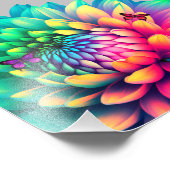 bloemen Foto vergroting Afdruk (Hoek)