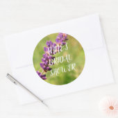 Bloemen Foto Vrijgezellenfeest Sticker (Envelop)