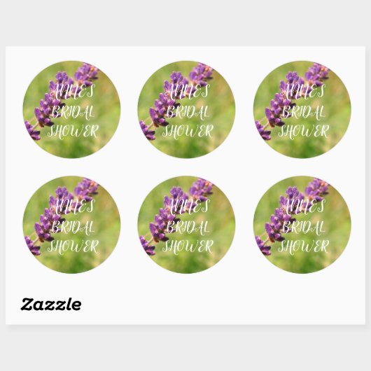 Bloemen Foto Vrijgezellenfeest Sticker (Vel)
