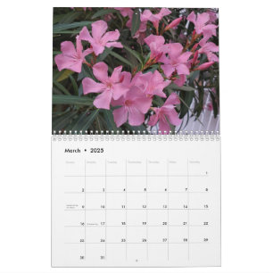 Bloemen fotografie kalender
