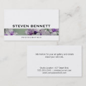 Bloemen | Fotografie Visitekaartje (Voorkant / Achterkant)