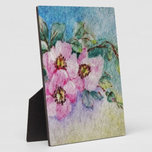 Bloemen Fotoplaat (Zijkant)