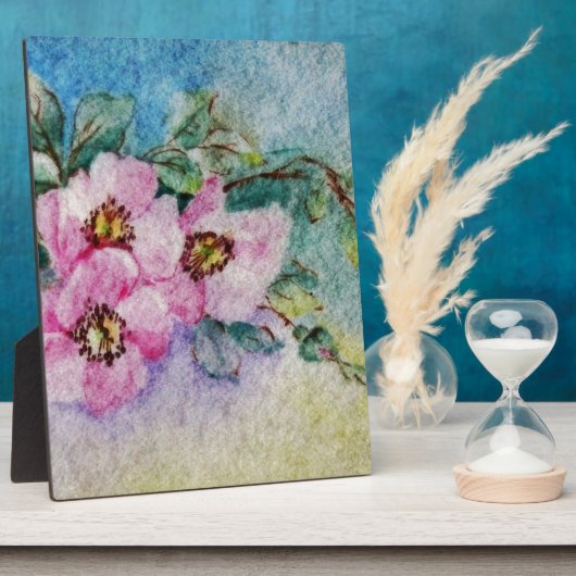 Bloemen Fotoplaat (Zijkant)