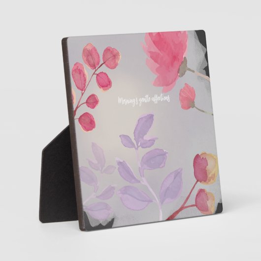 Bloemen Fotoplaat (Voorkant)