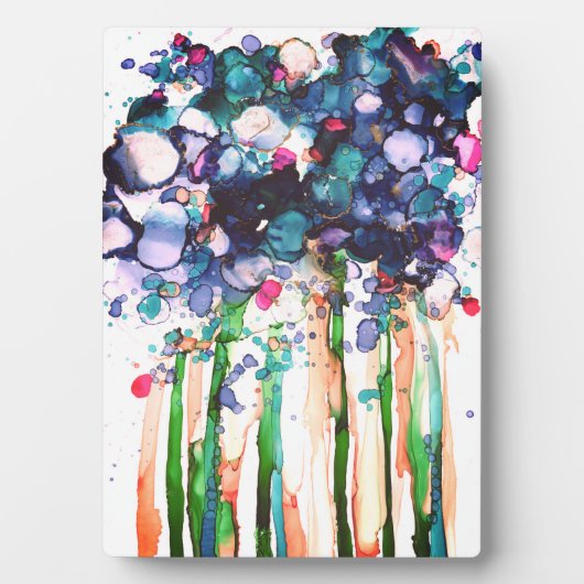 Bloemen Fotoplaat (voorkant)