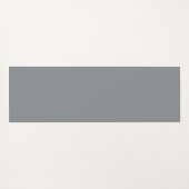 Bloemen Fractal Modern Abstract Bloemblauw Grijs Yogamat (Achterkant (horizontaal))