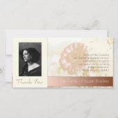 Bloemen Frame Foto Condoleance Bedankt P (Voorkant)