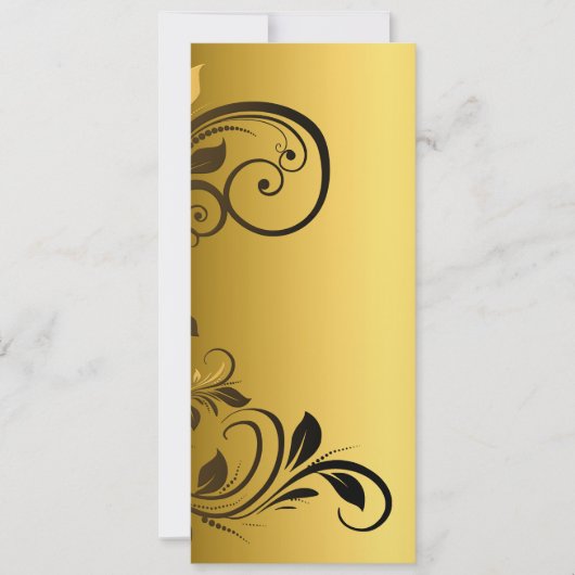 Bloemen Frame Rand Kaart (Voorkant)