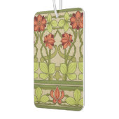 Bloemen Friezen Grens in Art Nouveau Stijl Luchtverfrisser (Links)