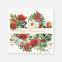 Bloemen, fruit en rode bessen Thanksgiving