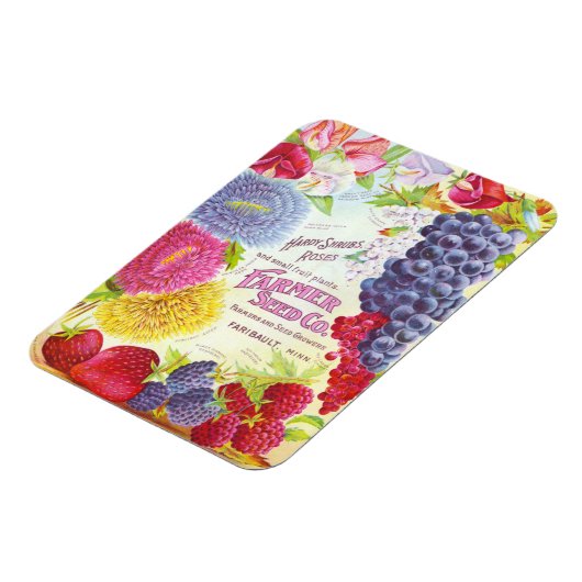  Bloemen & Fruit Magneet (Linkerzijde)