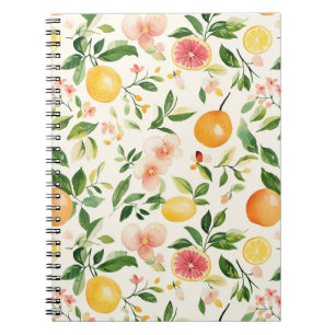 Bloemen & Fruit Notitieboek