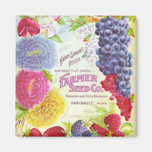  Bloemen & Fruitmagneet Magneet