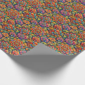 bloemen full colour cadeaupapier (Hoek)
