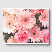 Bloemen gastenboek (Achterkant)