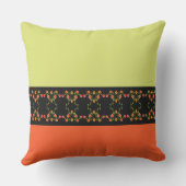 Bloemen geaccentueerde patio buitenkussen (Achterkant)