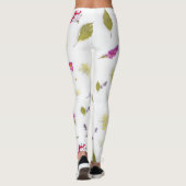 Bloemen gedrukte Leggings (Achterkant)