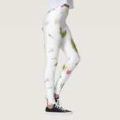 Bloemen gedrukte Leggings (Rechts)