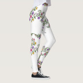Bloemen gedrukte Leggings (Rechts)
