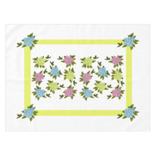 bloemen Geel 52 X 70 Tablecloth Tafelkleed