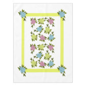 bloemen Geel 52 X 70 Tablecloth Tafelkleed (Voorkant)