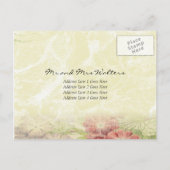  Bloemen Geïnspireerd R.S.V.P Uitnodiging Briefkaart (Achterkant)