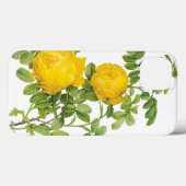 bloemen, gele rozen van Redoute Case-Mate iPhone Case (Achterkant (horizontaal))