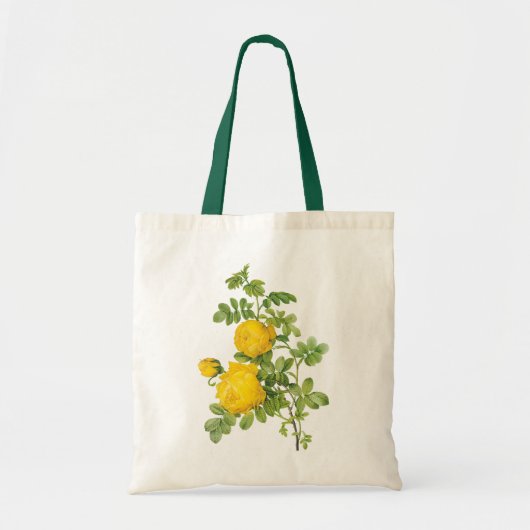 bloemen, gele rozen van Redoute Tote Bag (Voorkant)
