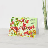 Bloemen Geloof Bijbelvers Gebed Kaart sturen (Voorkant)