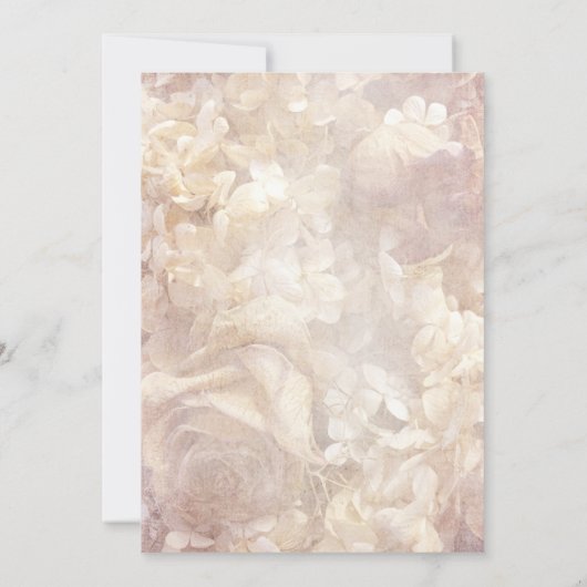 bloemen, gelukkig altijd na ontvangst-slechts kaart (Achterkant)