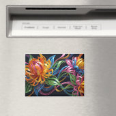 Bloemen gemaakt van licht magneet (Insitu (Vaatwasser))