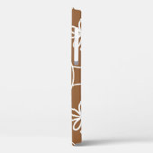 Bloemen geometrisch: kunstpatroon. Case-Mate iPhone case (Achterkant / Links)