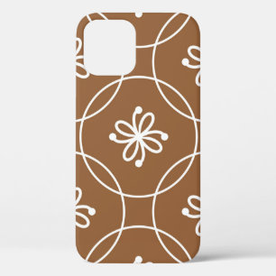 Bloemen geometrisch: kunstpatroon. Case-Mate iPhone case