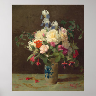 Bloemen - George Cochran Lambdin Fine Art Poster