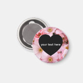 bloemen gepersonaliseerd magneet (Voorkant / Achterkant)