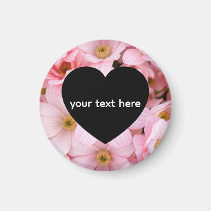 bloemen gepersonaliseerd magneet
