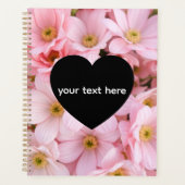 bloemen gepersonaliseerd planner (Voorkant)