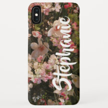 Bloemen Gepersonaliseerde iPhone XS Max