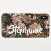 Bloemen Gepersonaliseerde iPhone XS Max Case-Mate iPhone Case (Achterkant (horizontaal))