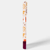 Bloemen gepersonaliseerde telefoonhoesjes met QR-c Case-Mate iPhone Case (Achterkant / Rechts)