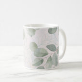 Bloemen geperst Mok, lente Natuur Koffiemok (Voorkant rechts)