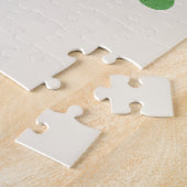 Bloemen geschilderd in waterverf legpuzzel (Zijkant)