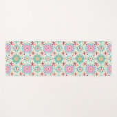 Bloemen geven kleur aan je wereld yogamat (Voorkant (horizontaal))