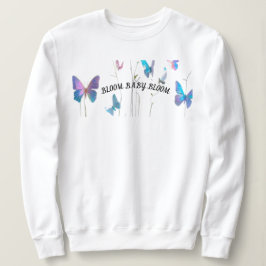 Bloemen Gezicht – Mooie Vrouw & Bloemen Split Art Trui