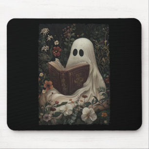 Bloemen Ghost Leesboek Halloween Kostuum Muismat
